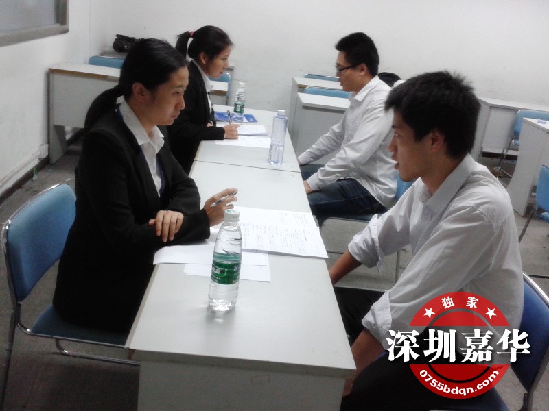 學士后JAVA03班舉行模擬面試活動