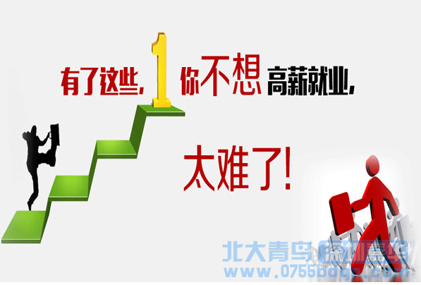 參加深圳北大青鳥電腦培訓幫您高薪就業