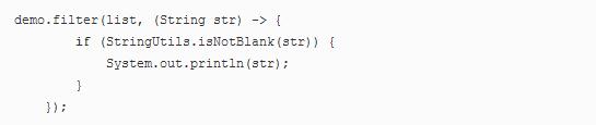 Java開發教程之Java8 新特性Lambda 表達式介紹8