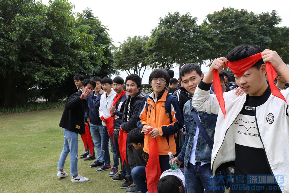 深圳嘉華網(wǎng)絡(luò)工程專業(yè)學(xué)員紅樹(shù)林拓展活動(dòng)