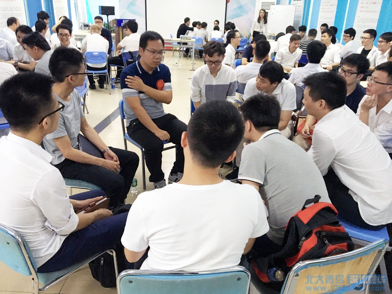 分組討論現(xiàn)場